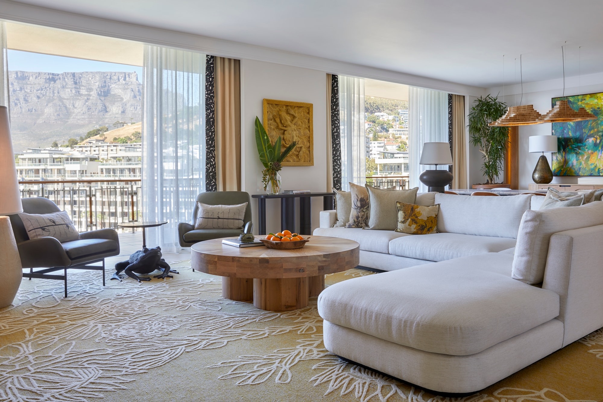 Cape Town, South Africa — a suite with a view of Table Mountain