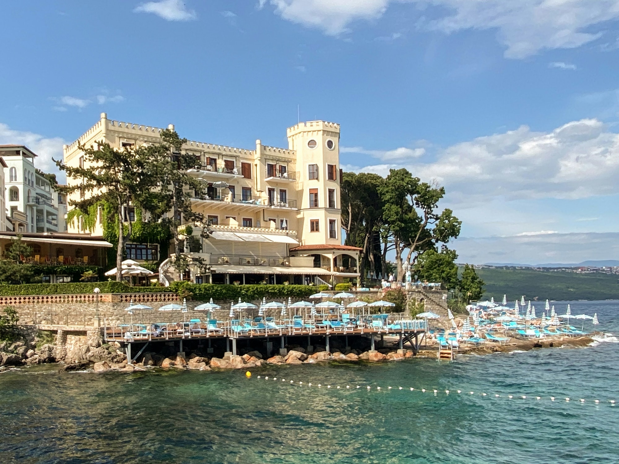 Opatija, Kvarner — a belle époque morning on the Lungomare