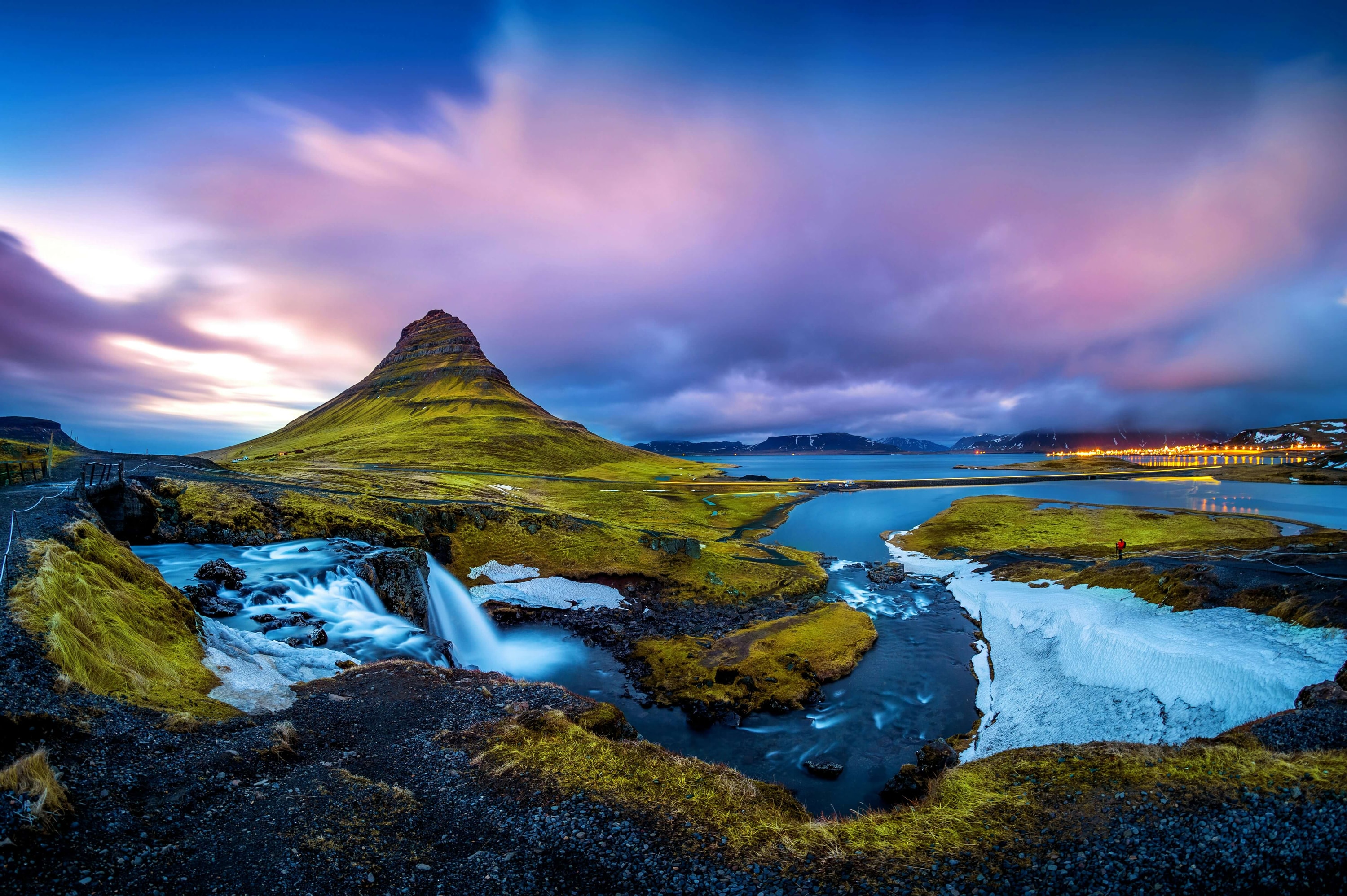 Kirkjufell, Snæfellsnes Peninsula, Iceland — the iconic peak of Kirkjufell on the Snæfellsnes Peninsula