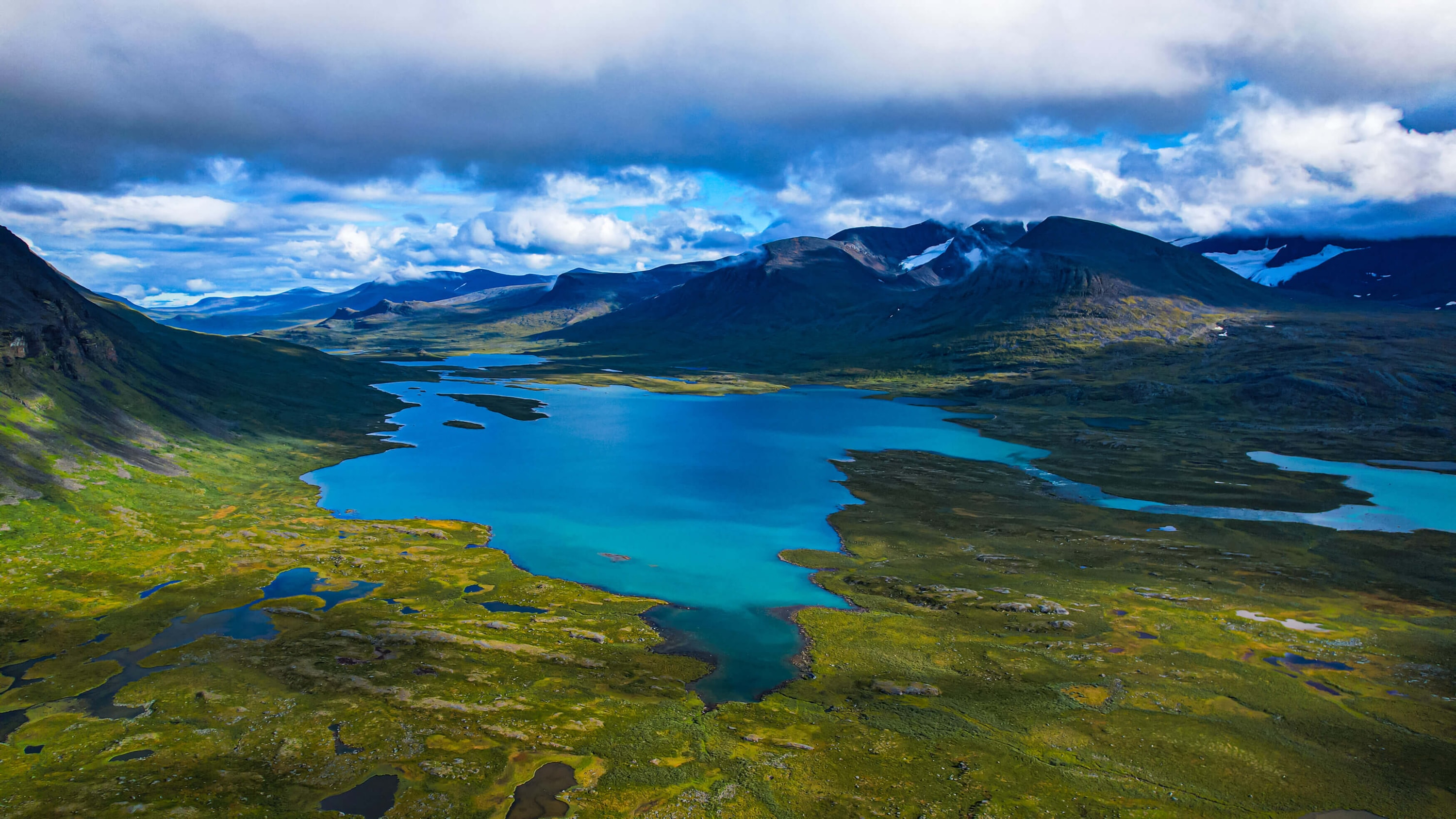 Kungsleden, Swedish Lapland, Sweden — hiking the Kungsleden trail from Abisko to Hemavan